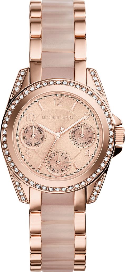 michael kors blair rose gold watch uk|Michael Kors Blair MK6175 Watch .